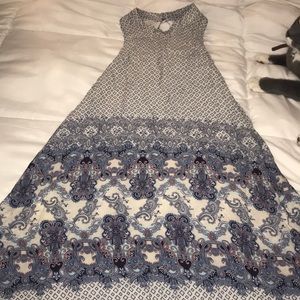 Cute Patterned Dress w/ Pockets from Francesca’s